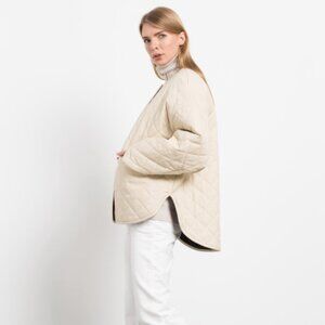 TOTEME off-white quilted jacket